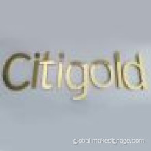 Custom Plated Metal Letters Plating Metal Channel Letter Factory